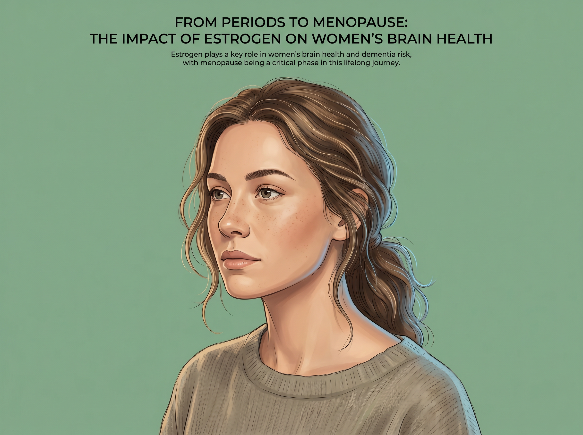 From Periods to Menopause: The Impact of Estrogen on Women's Brain Health