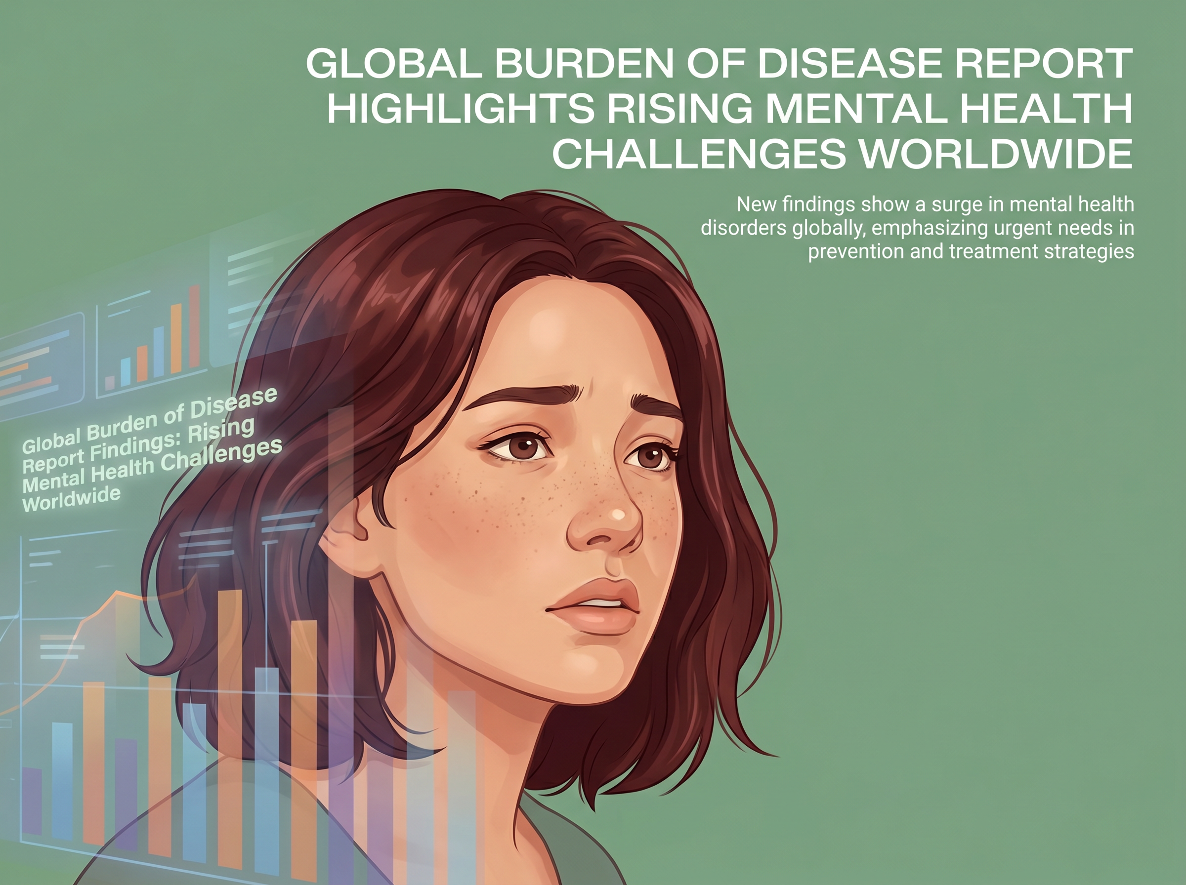 Global Burden of Disease Report Highlights Rising Mental Health Challenges Worldwide