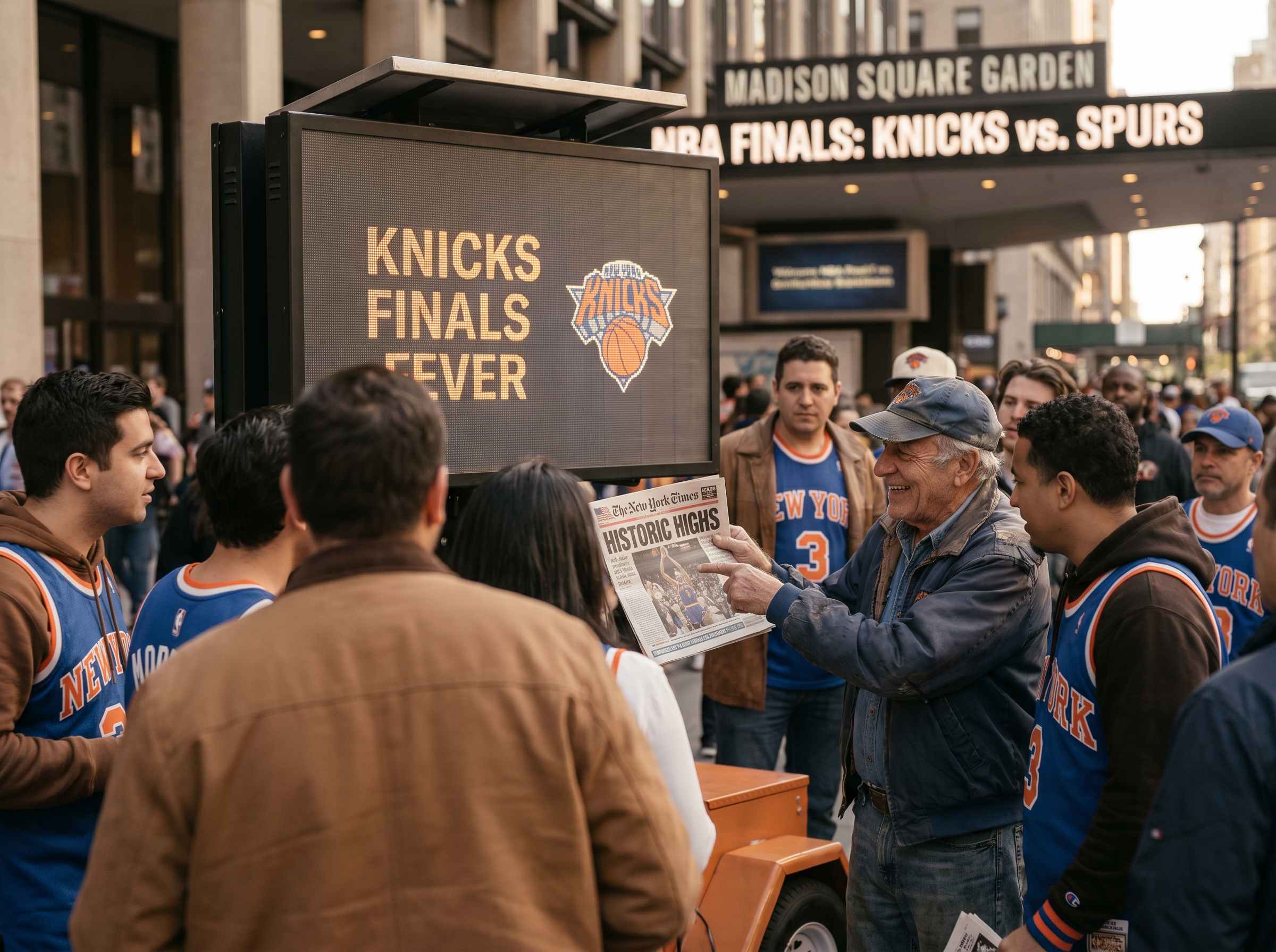 Knicks Tickets Hit Historic Highs Ahead of NBA Finals Showdown