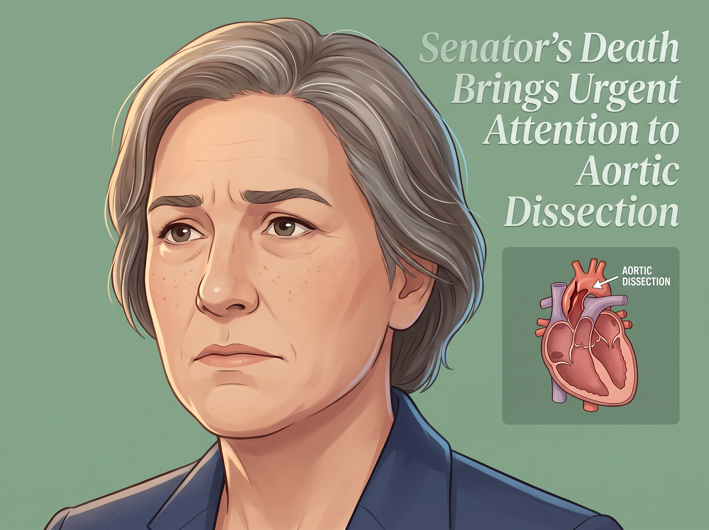 Senator's Death Brings Urgent Attention to Aortic Dissection