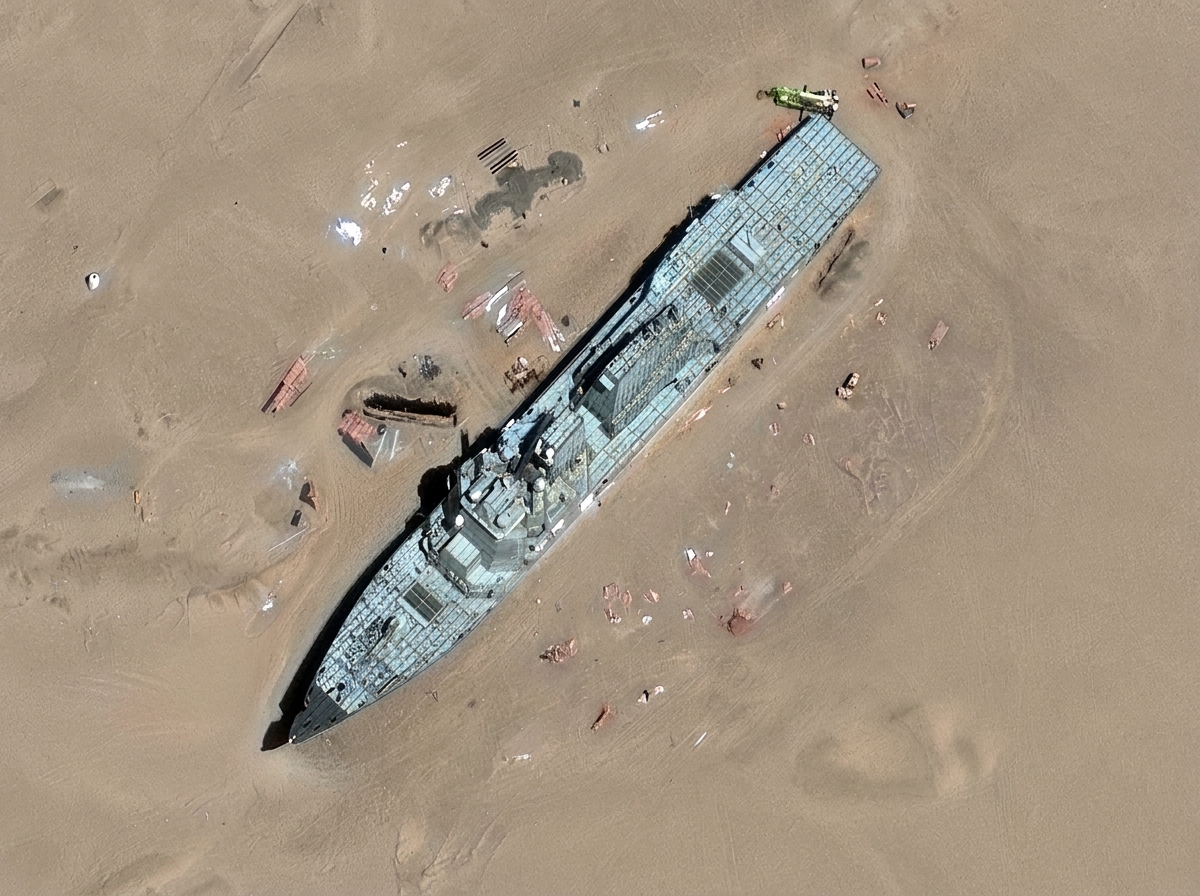 China Develops Full-Scale Models of U.S. Warships and Taiwanese Structures for Military Drills