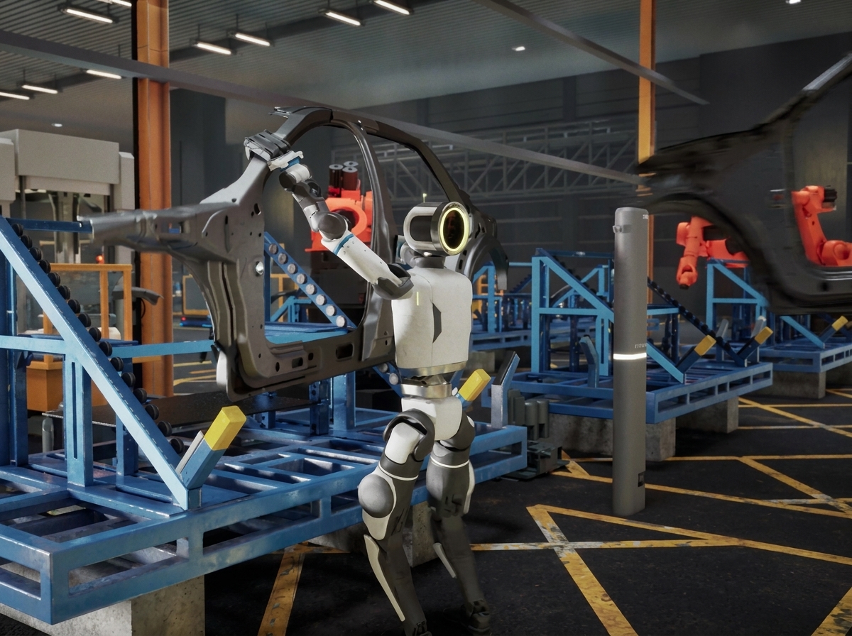 Fear of Humanoid Robots Sparks Labor Strike at Hyundai Auto Factory