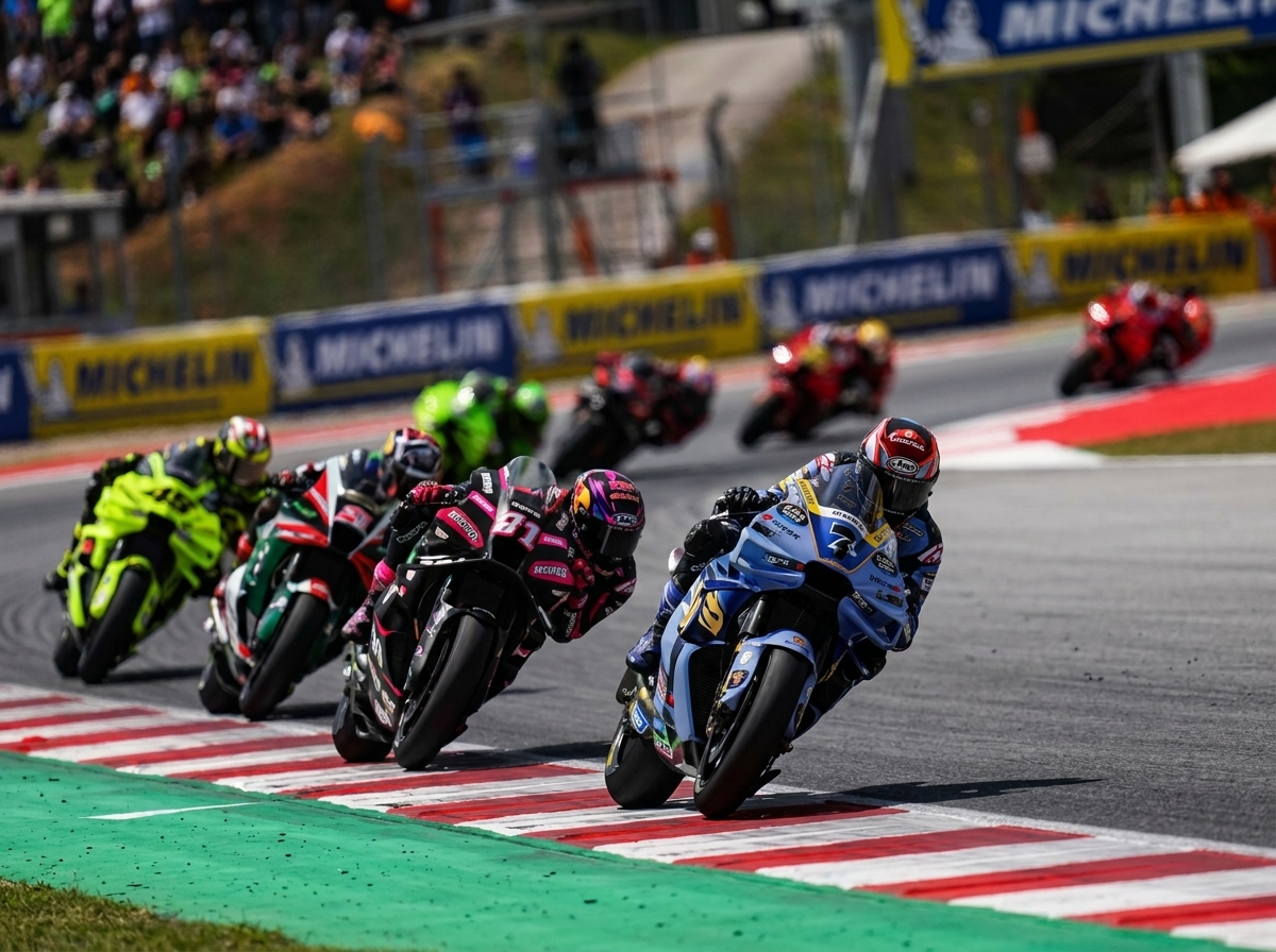 High-Speed Crashes at Catalonia MotoGP Leave Riders Hospitalized