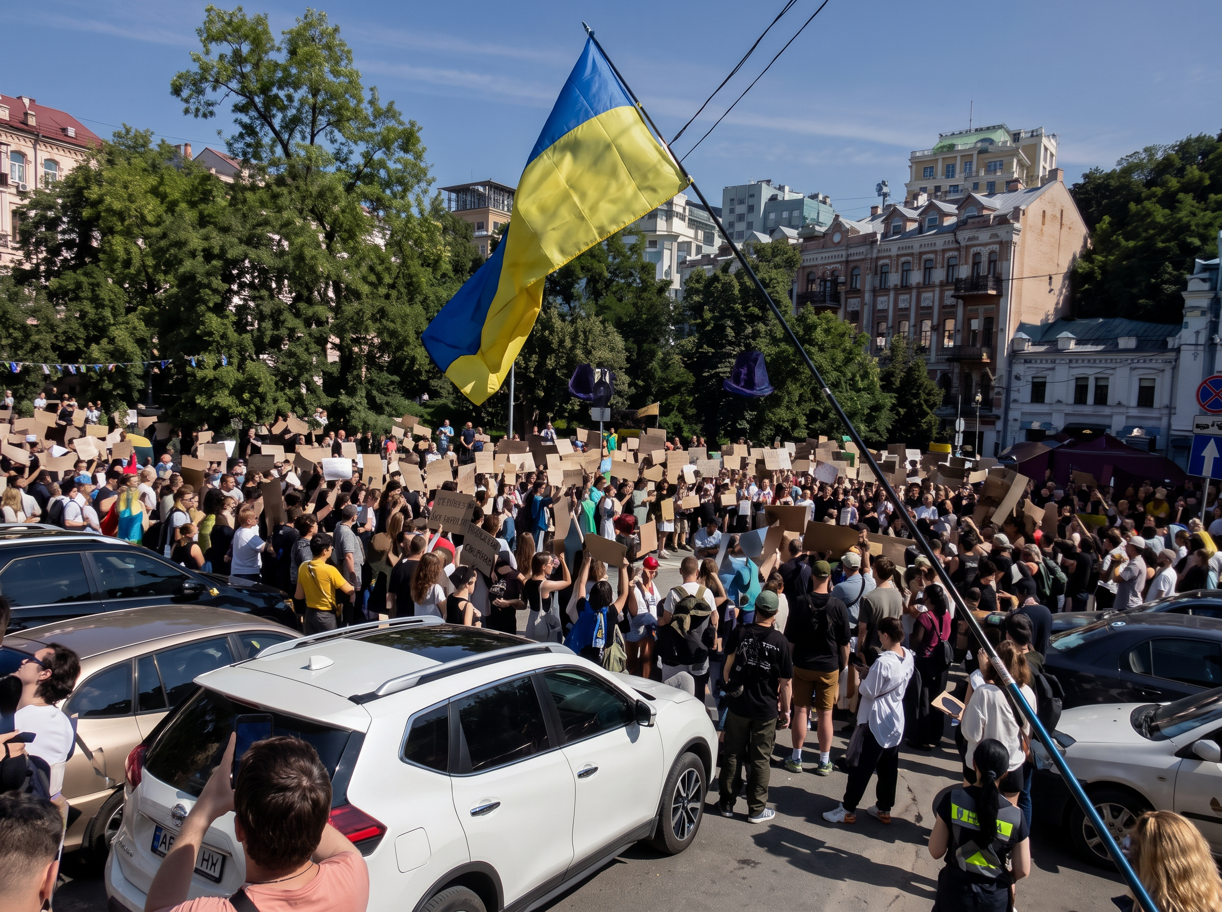 Nationwide Protests Erupt in Ukraine Following Defence Minister's Dismissal