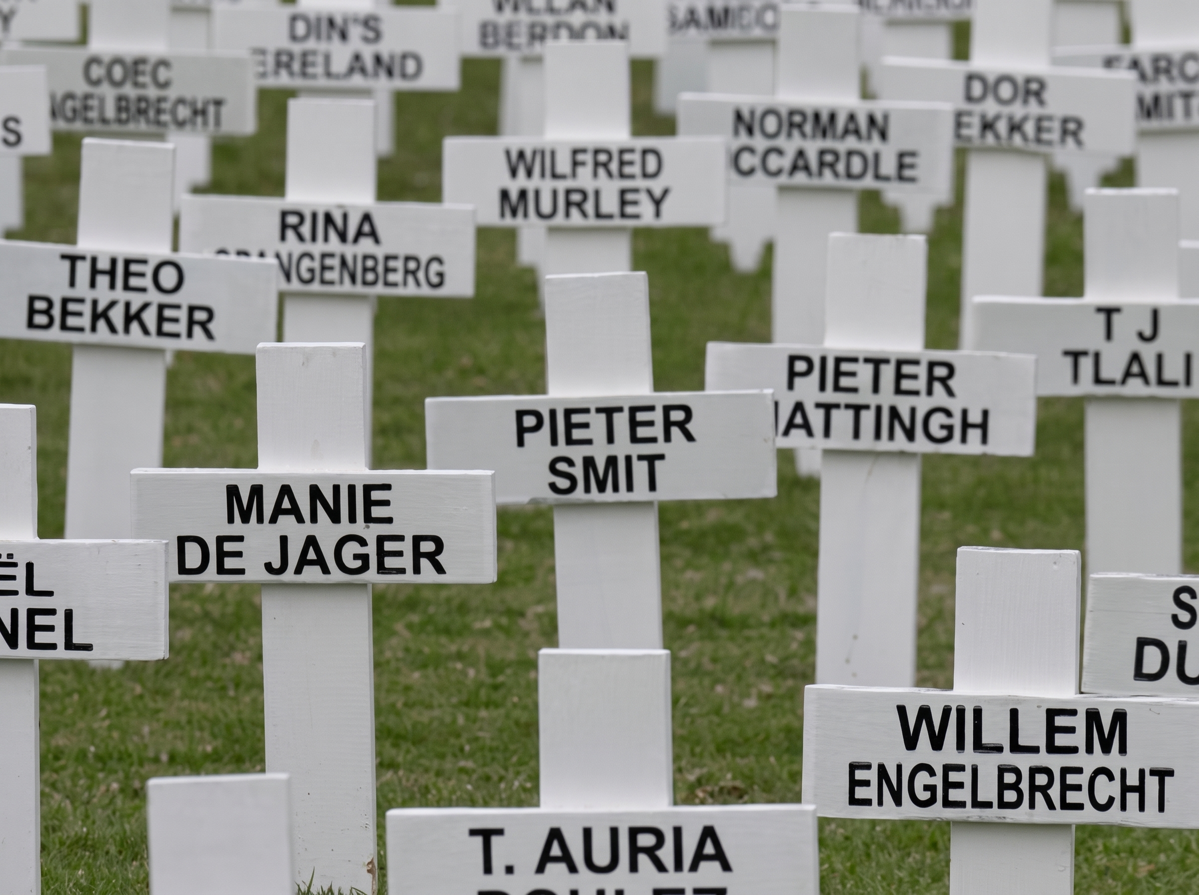 New Memorial in Washington DC Remembers Victims of South Africa's 'White Genocide' Claims