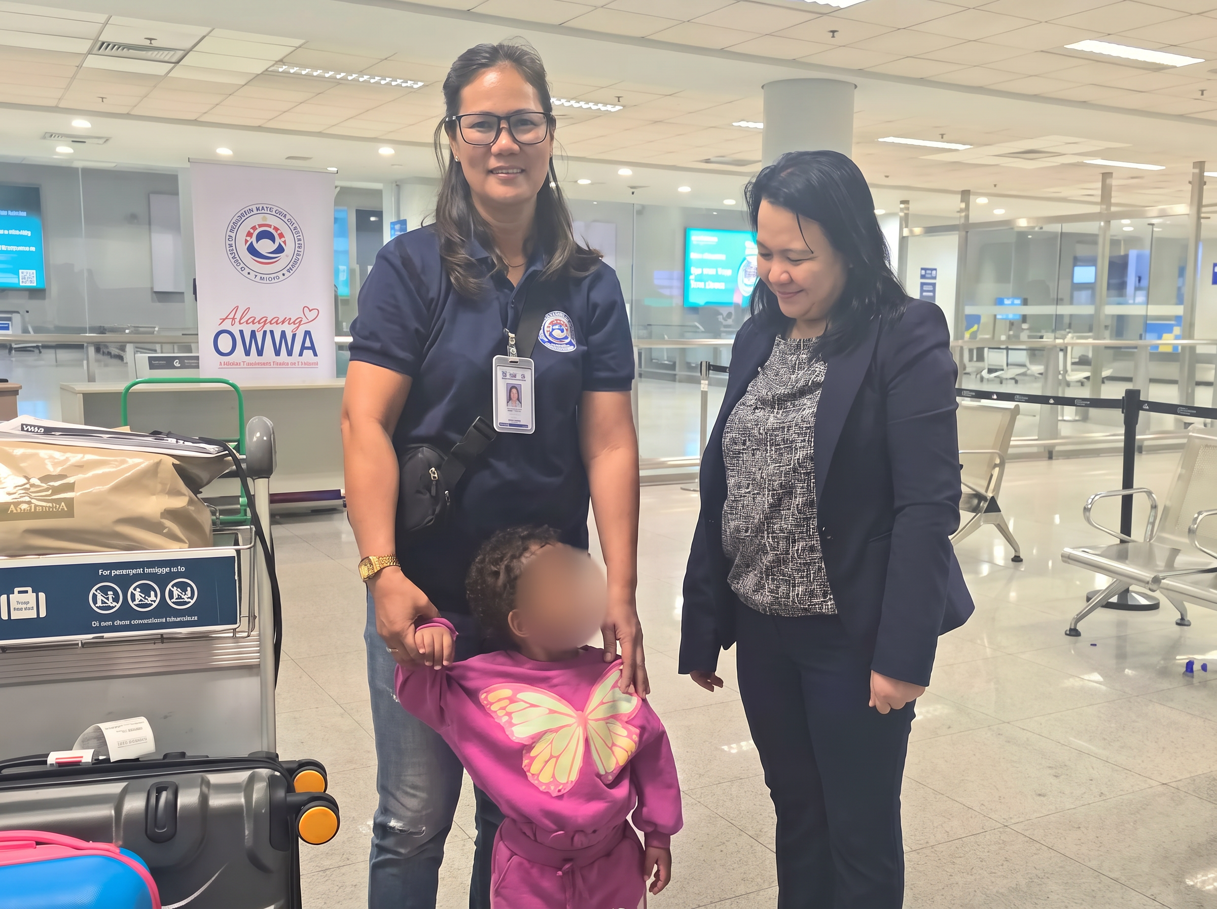 Photos: Filipino toddler abandoned in UAE returns home after care in Dubai shelter - Khaleej Times
