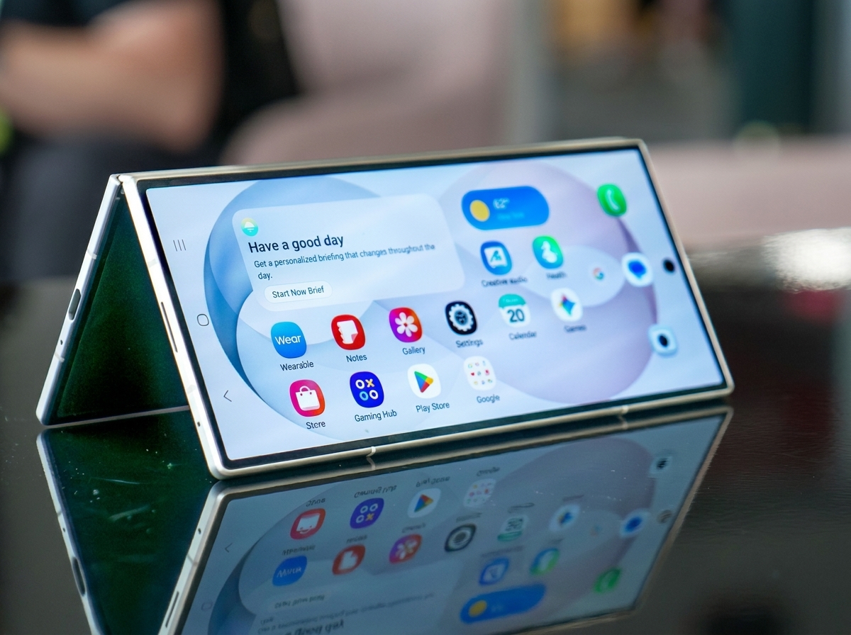 Samsung Galaxy Z Fold 8 Ultra Revolutionizes Fingerprint Scanning Setup