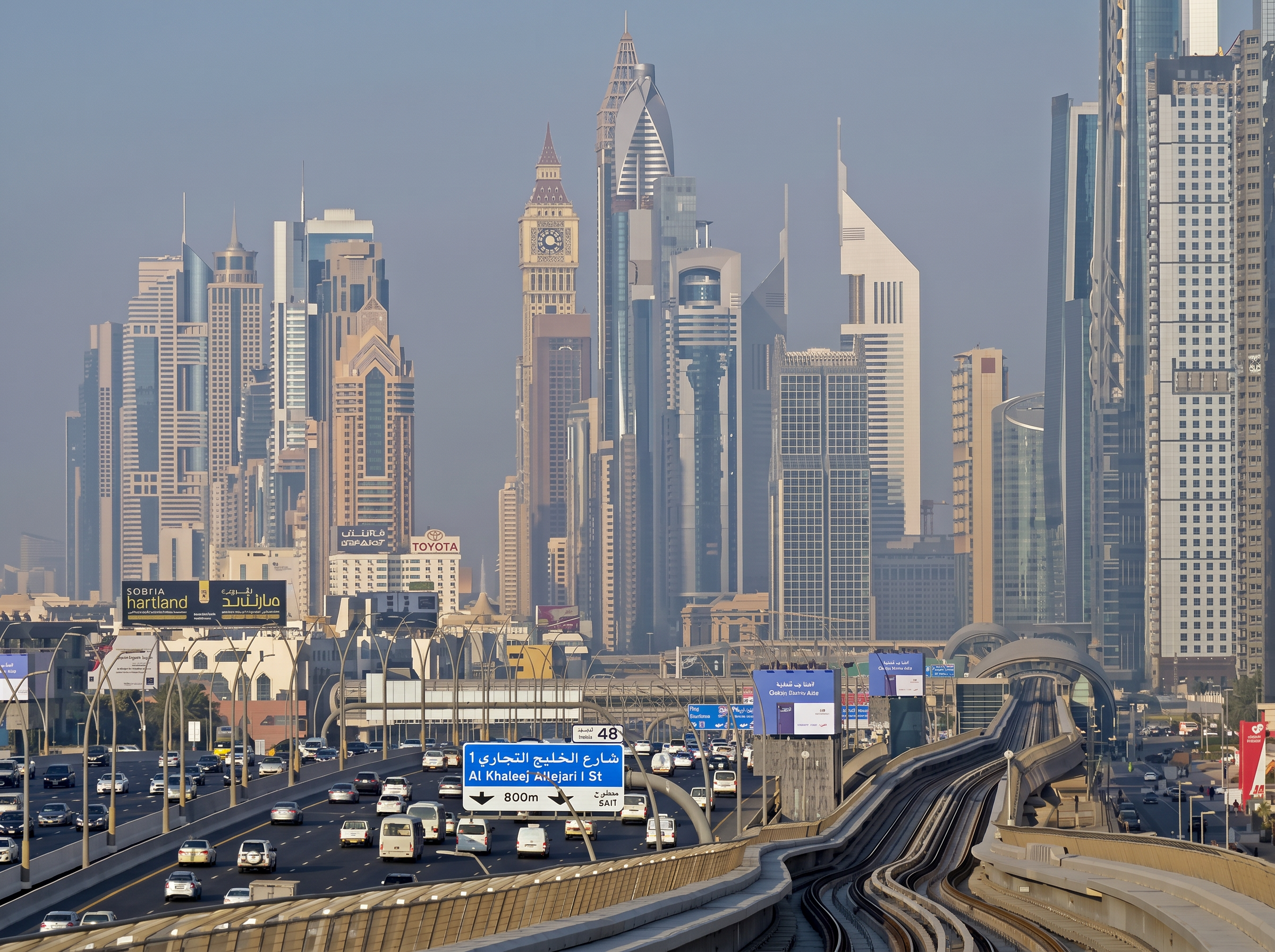 UAE weather: Slightly cooler weather, but brace for blowing dust