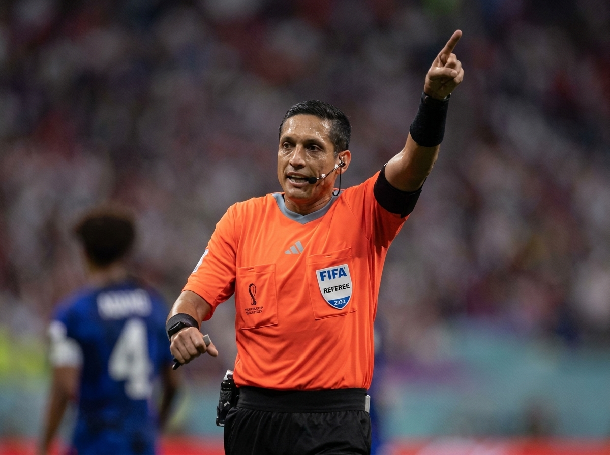 Venezuelan Referee Jesus Valenzuela to Officiate England vs France World Cup Match