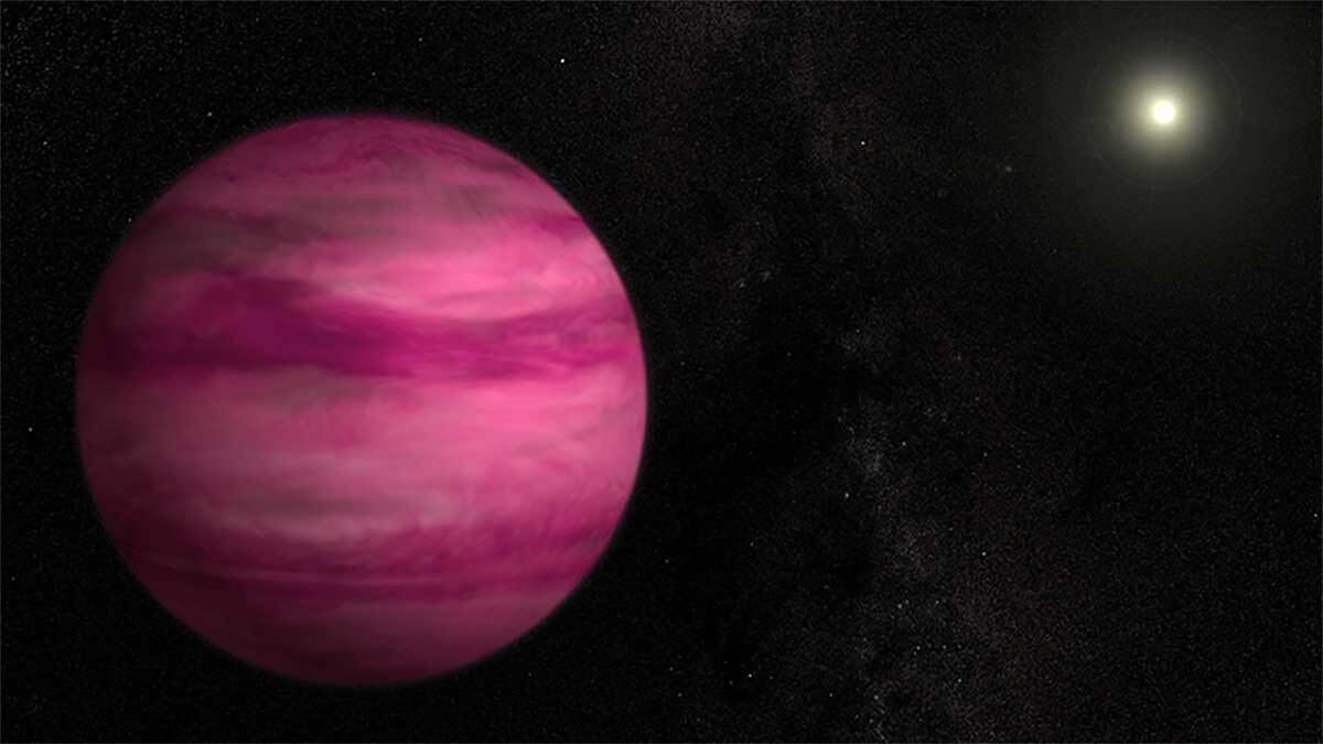 Astronomers Discover Pink Alien World GJ 504 b with Unique Salt Clouds