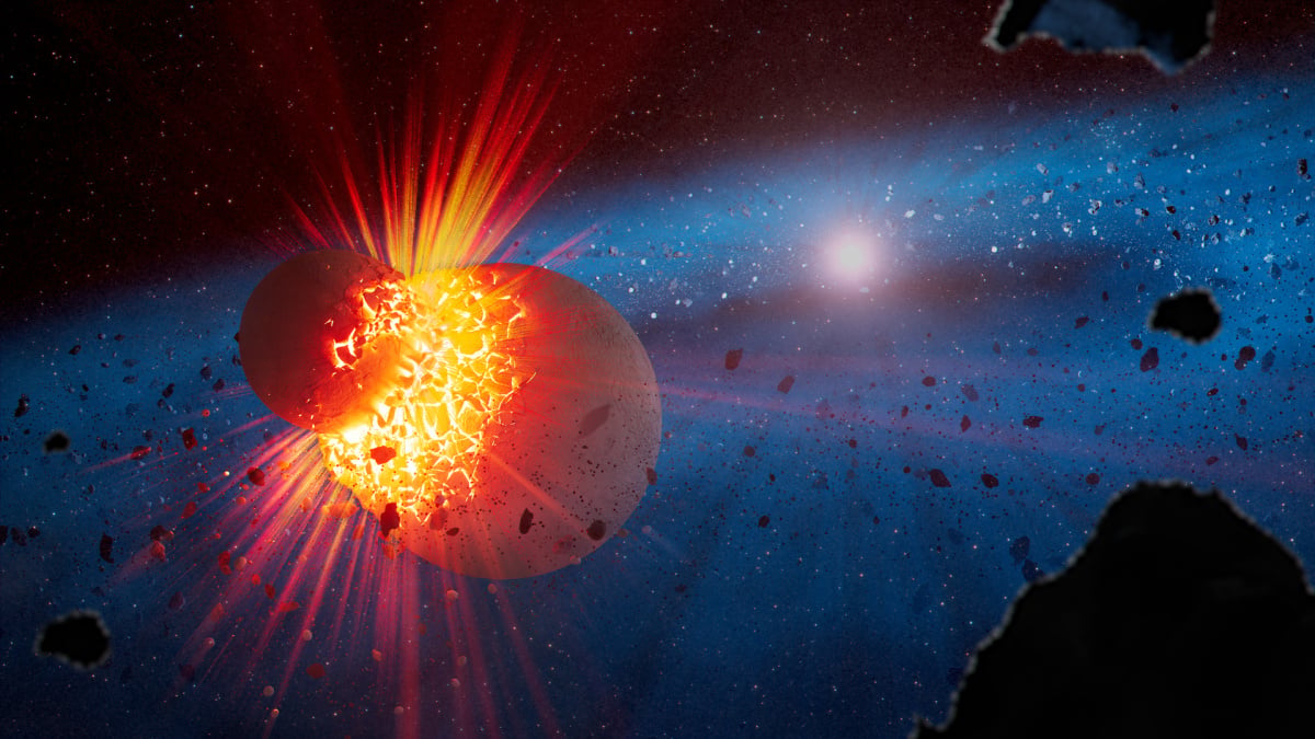 Astronomers Unveil Secrets of Planetary Collisions Through Stellar Dust Analysis