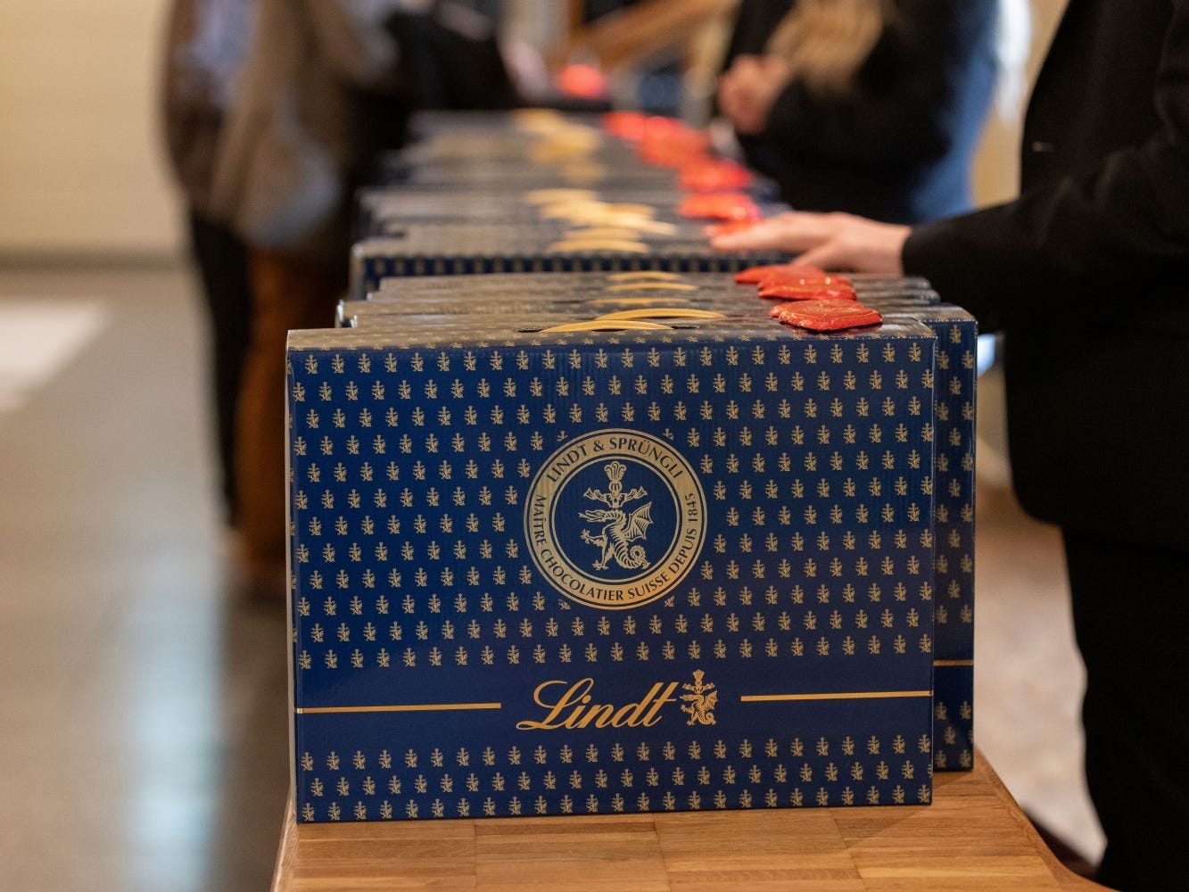 Blue Chocolate Briefcases: A Sweet Status Symbol Among Swiss Investors