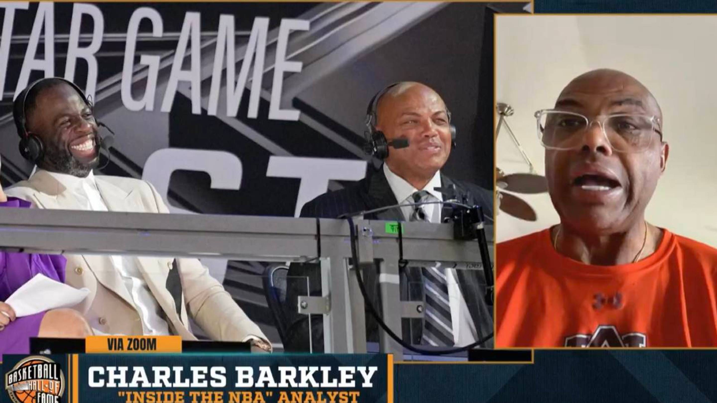 Charles Barkley Responds to Draymond Green's On-Air Jab with Four Words
