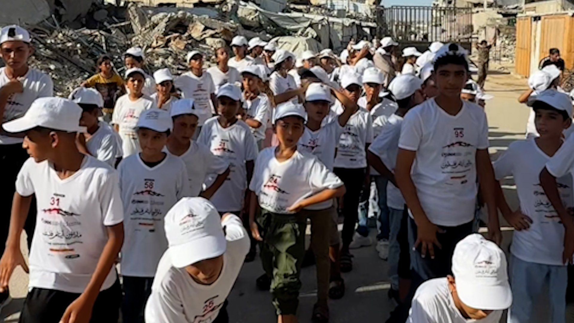 Children Run Marathon to Highlight Gaza's Growing Orphan Crisis