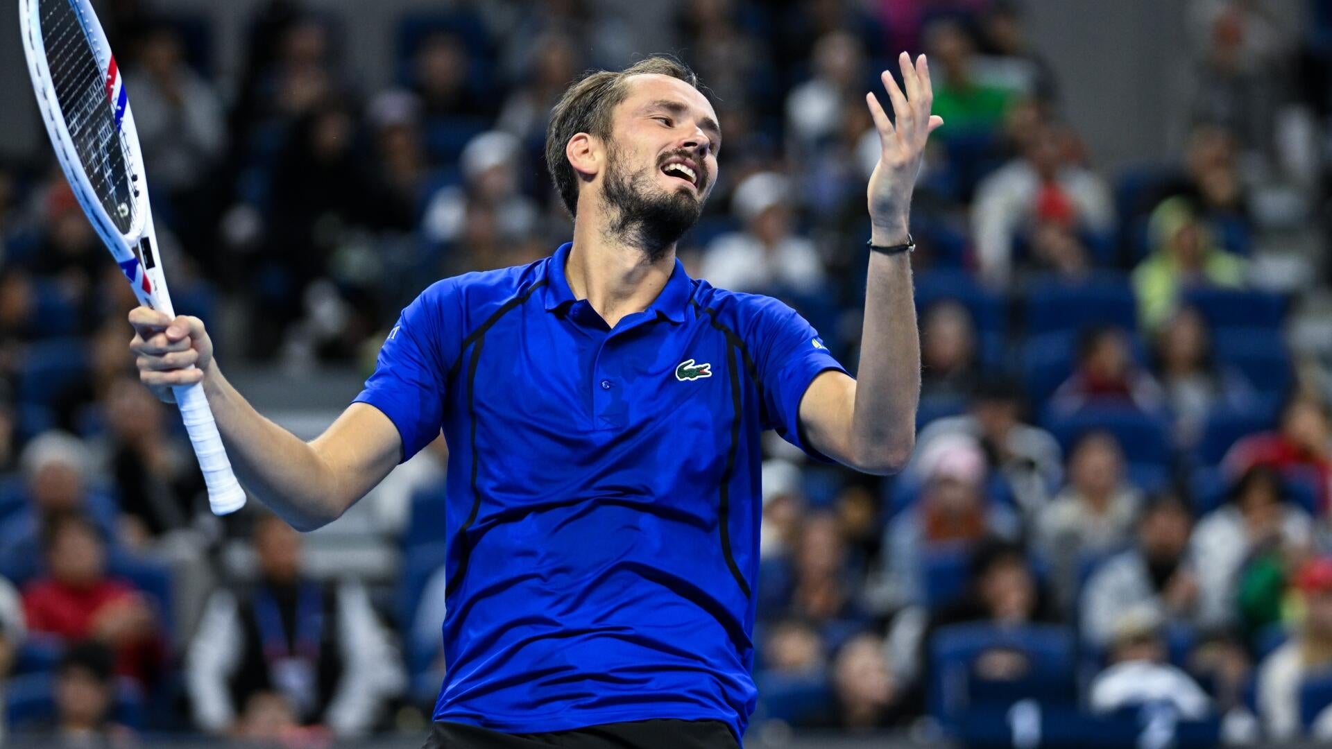 Daniil Medvedev Disqualified at China Open After Hitting Fan with Ball