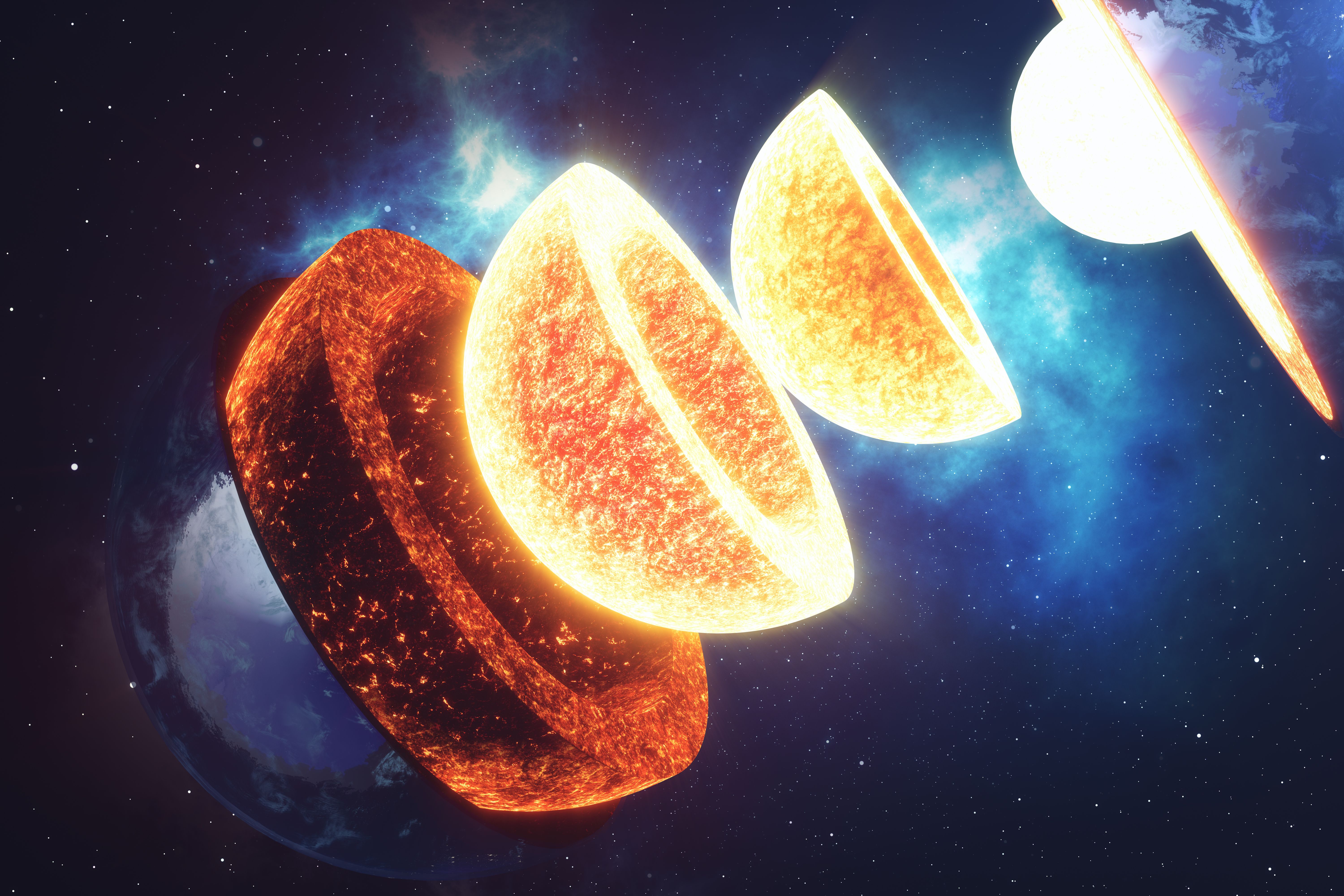 Earth's Rotational Dynamics Affected by Gravitational Influences