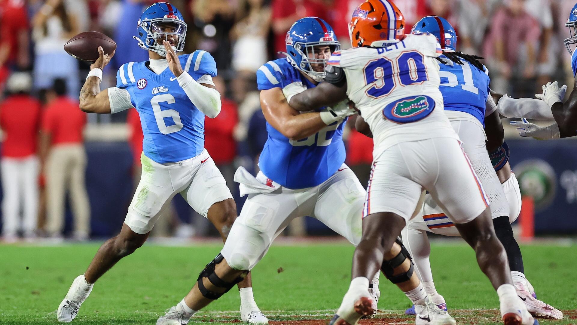 Florida Gators Set to Face Ole Miss Rebels in Top-25 Showdown