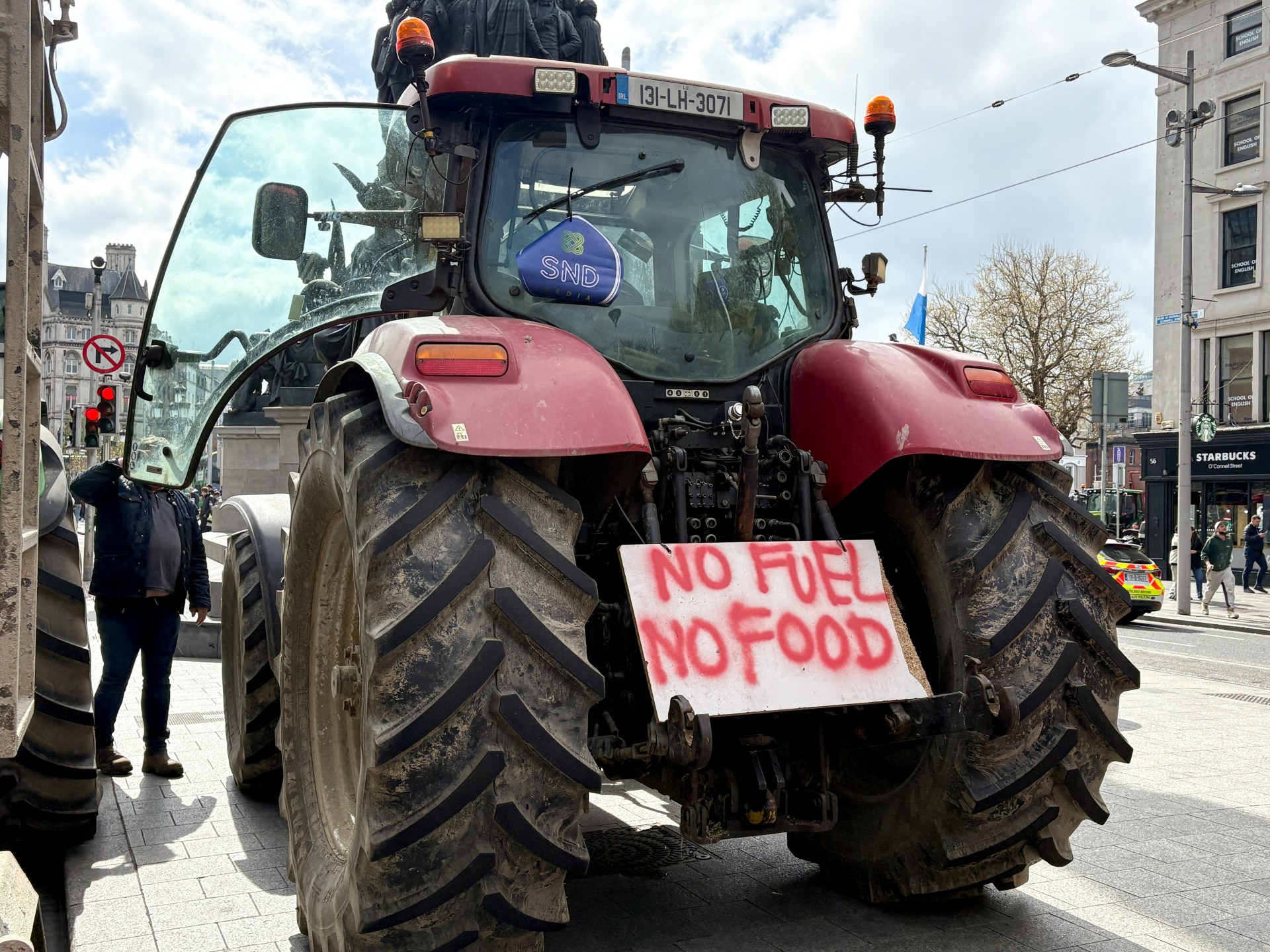 Fuel Price Protests Erupt Across Ireland Amid Rising Costs