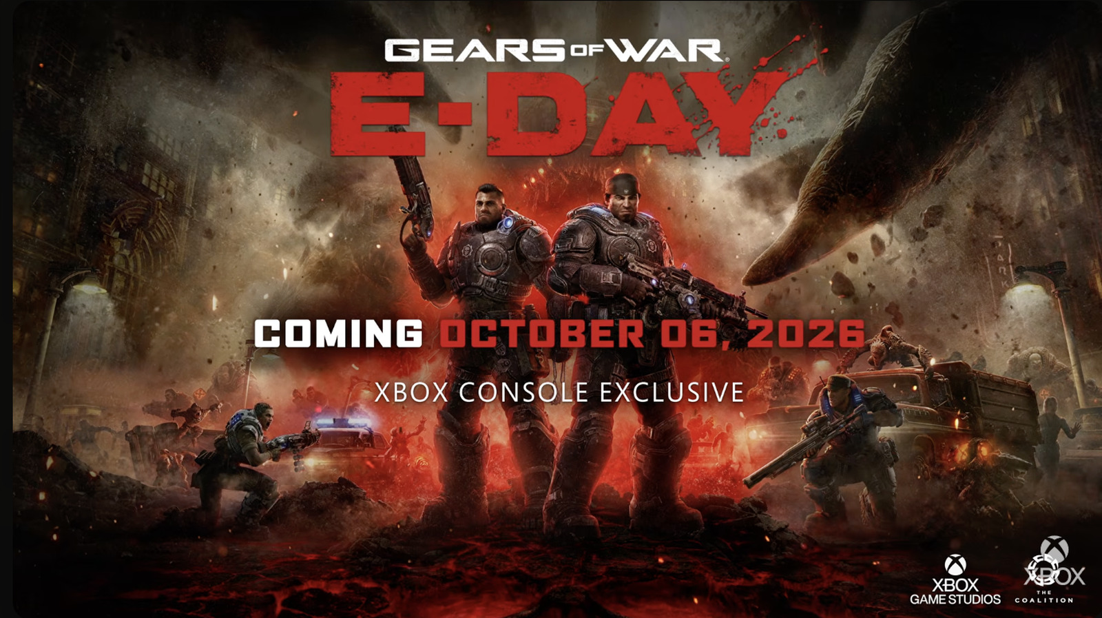 Gears of War: E-Day Launches October 6 as a Console Exclusive