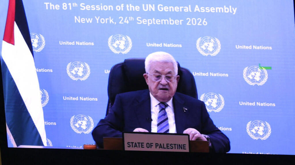 Israeli Policies Endanger Palestinians' Survival, Abbas Declares at UN