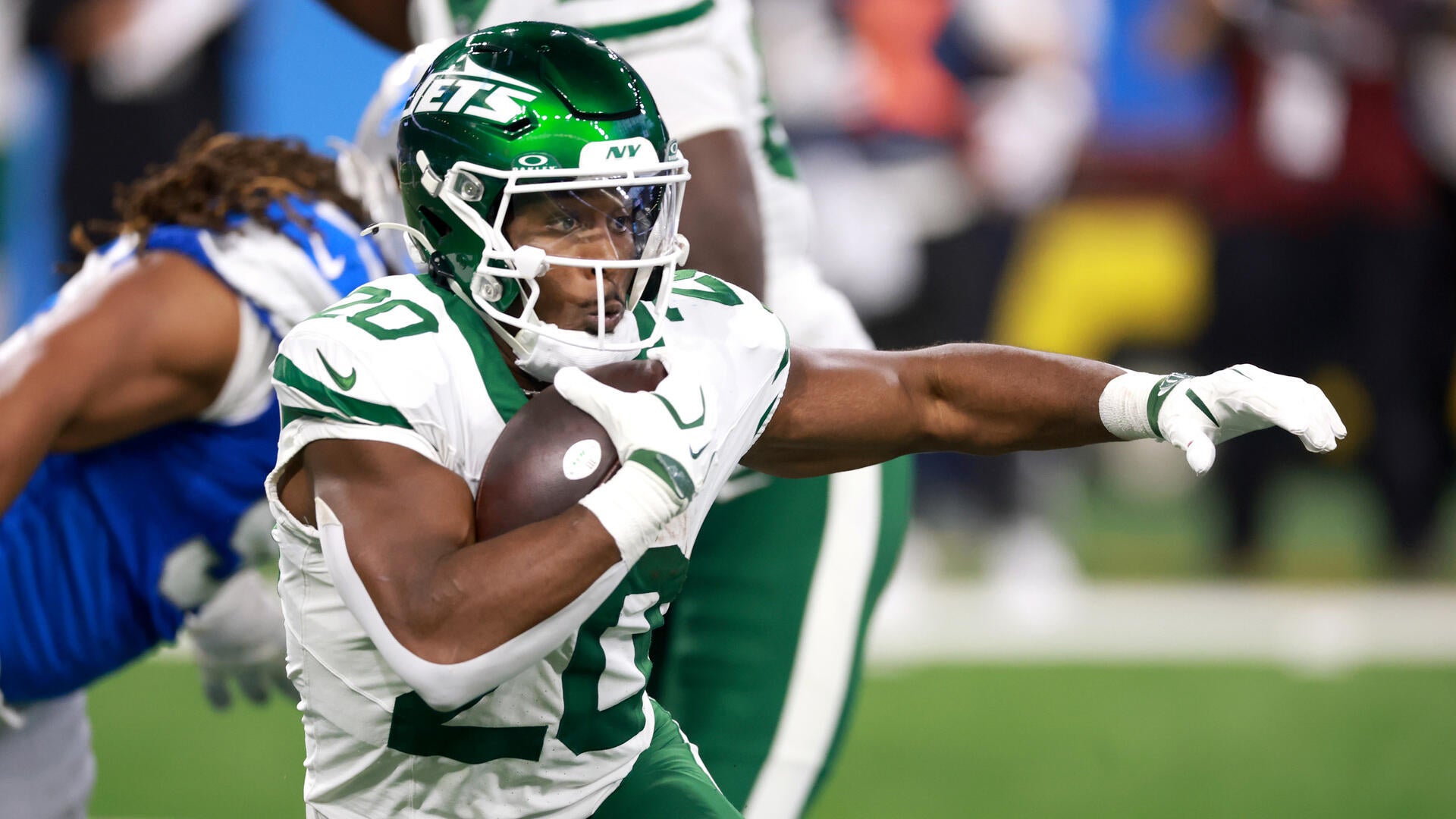 Jets' Breece Hall Ruled Out with Thigh Injury Against Lions