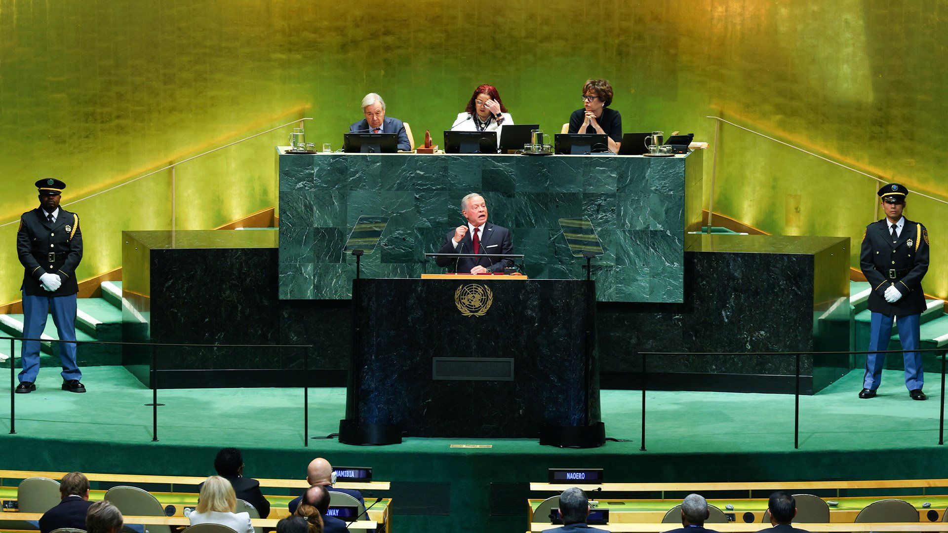 Jordan's King Condemns Israeli West Bank Expansion as a War Crime