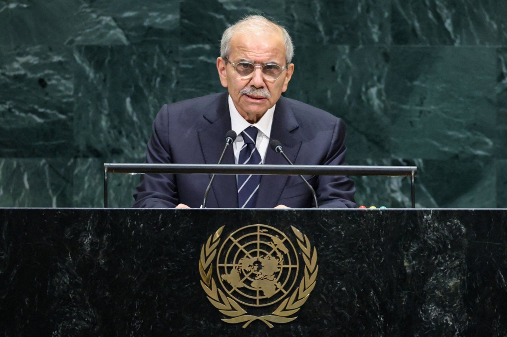 Lebanon's Prime Minister Calls for Full Israeli Withdrawal at UN General Assembly