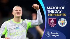 Manchester City Rise to the Top, Confirms Burnley's Relegation