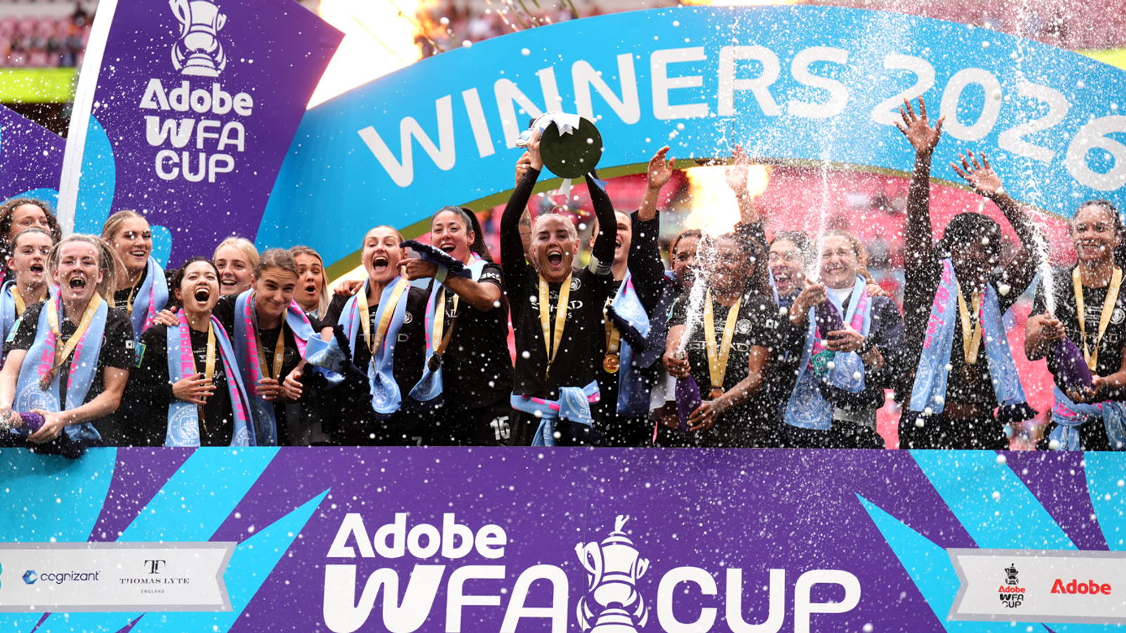 Manchester City Triumph Over Brighton in FA Cup Final, Completing Domestic Double
