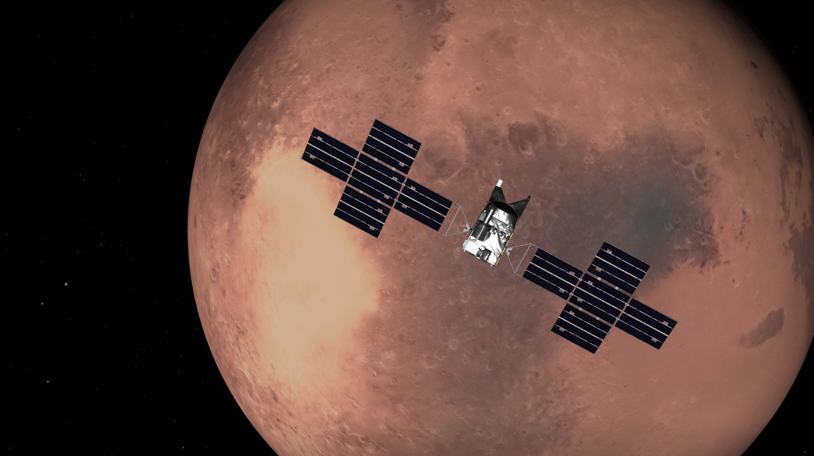 NASA's Psyche Spacecraft Receives Gravity Assist from Mars
