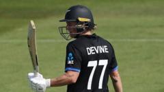 New Zealand Grits Past England to Level T20 Series