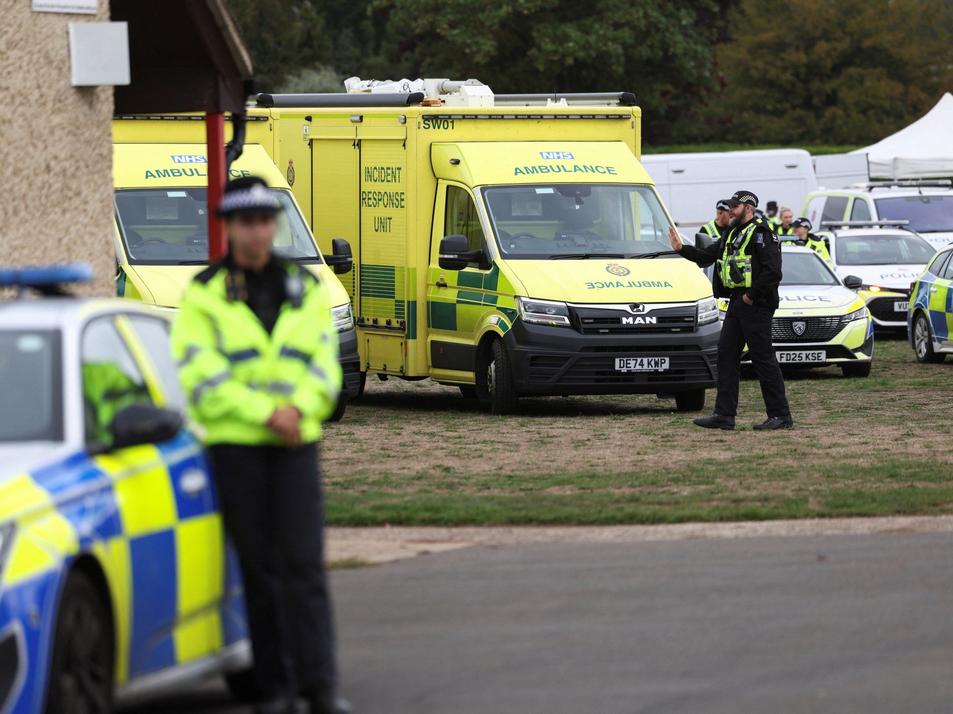 Police Evacuate Homes Near US-Used Airbase in the UK Amid Explosives Concerns