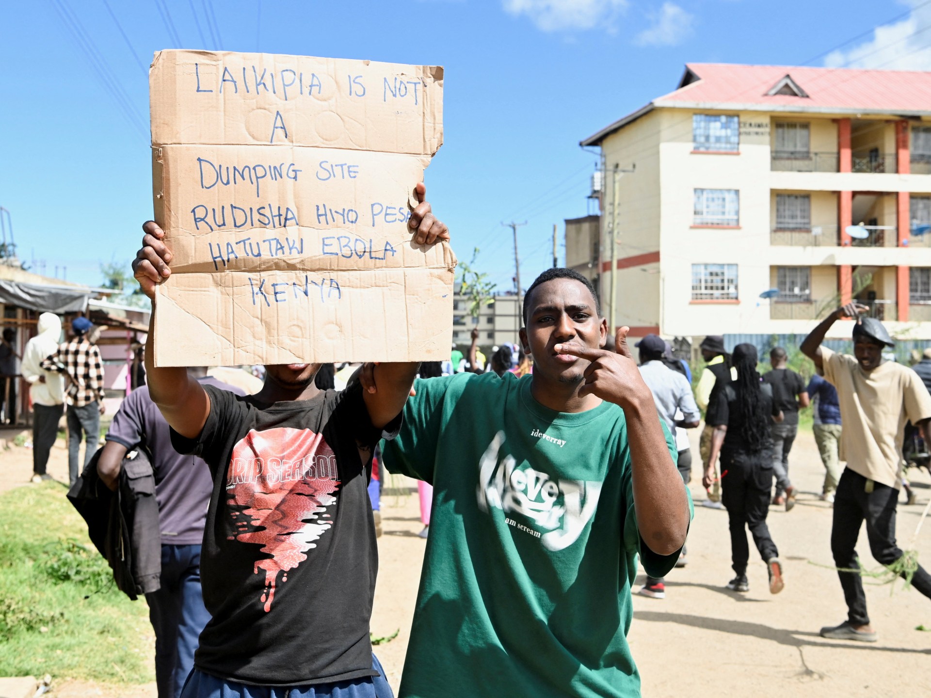 Protests Erupt in Kenya Over US Ebola Quarantine Facility