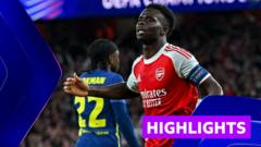 Saka Stars as Arsenal Advance to Champions League Final After 20 Years