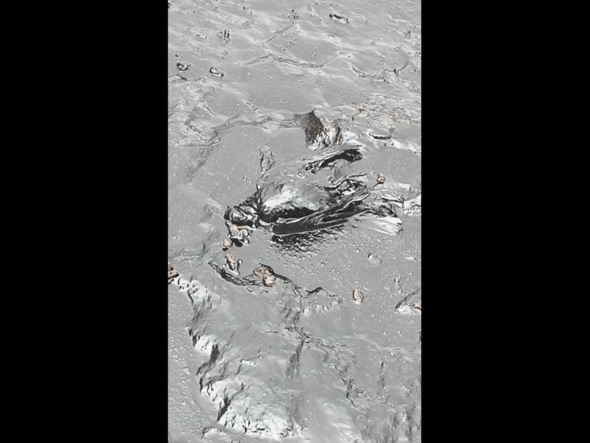 Significant Oil Spill on Shidvar Island Following Lavan Refinery Attack