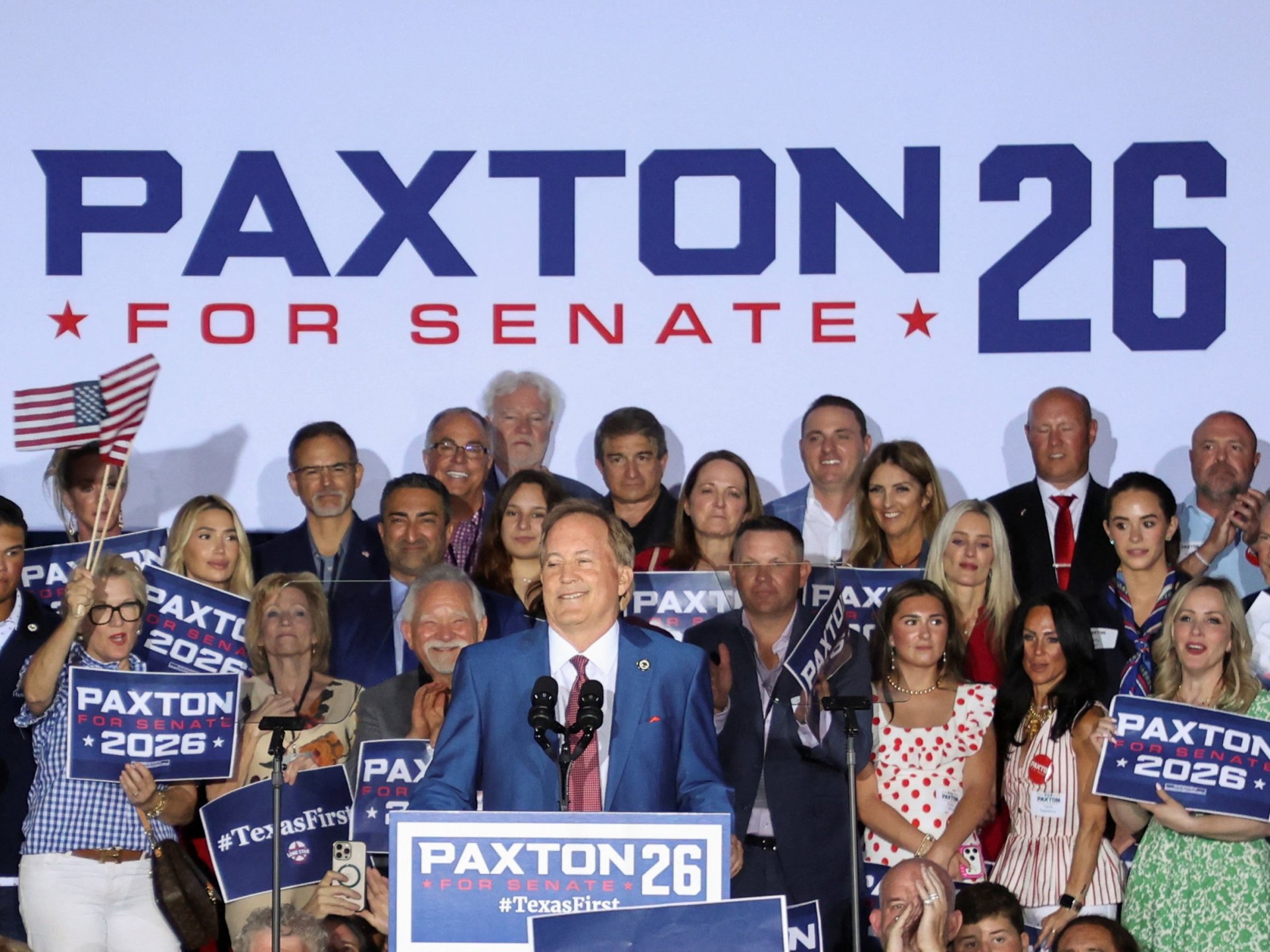 Trump-Backed Paxton Defeats Senator Cornyn in Texas GOP Primary
