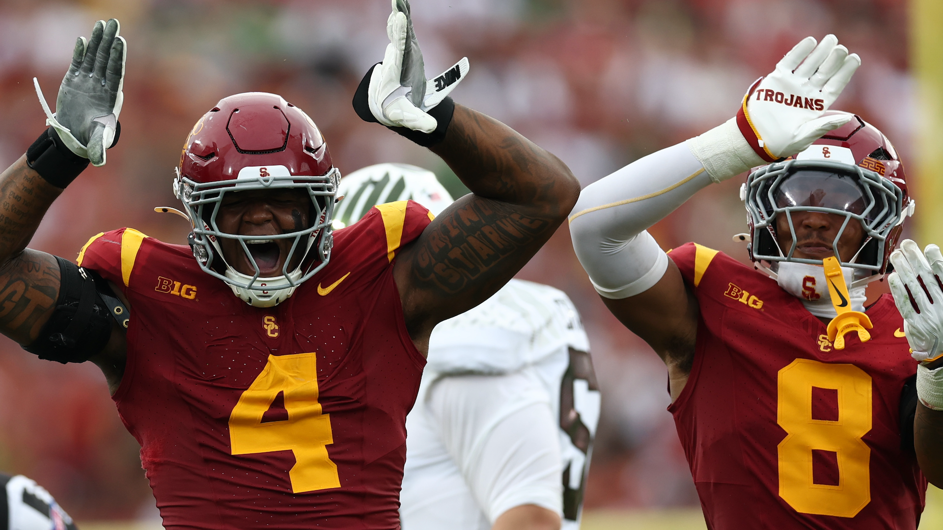 USC Linebacker Desman Stephens Faces Potential Suspension After Vicious Hit on Oregon's Dante Moore