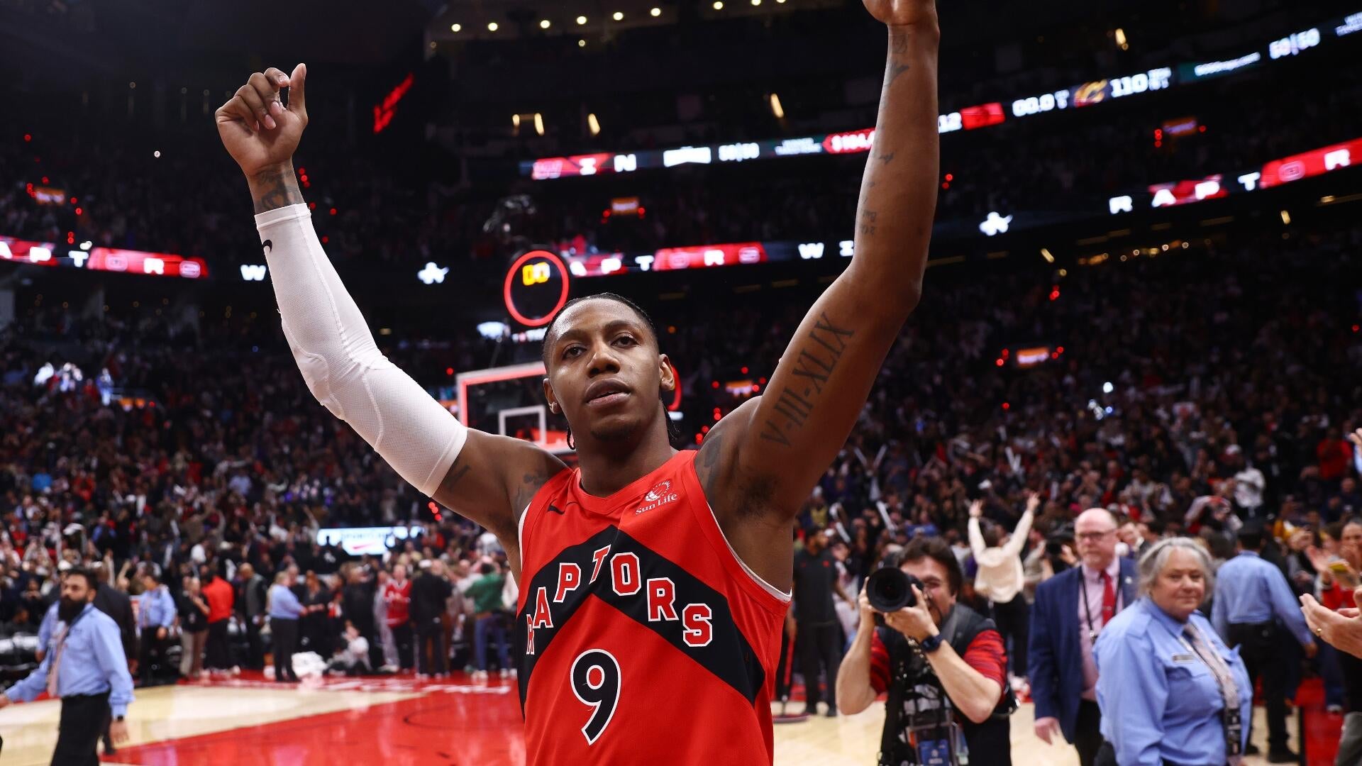 WATCH: RJ Barrett Keeps Raptors' Season Alive with Miraculous 3-Pointer to Stun Cavaliers in OT